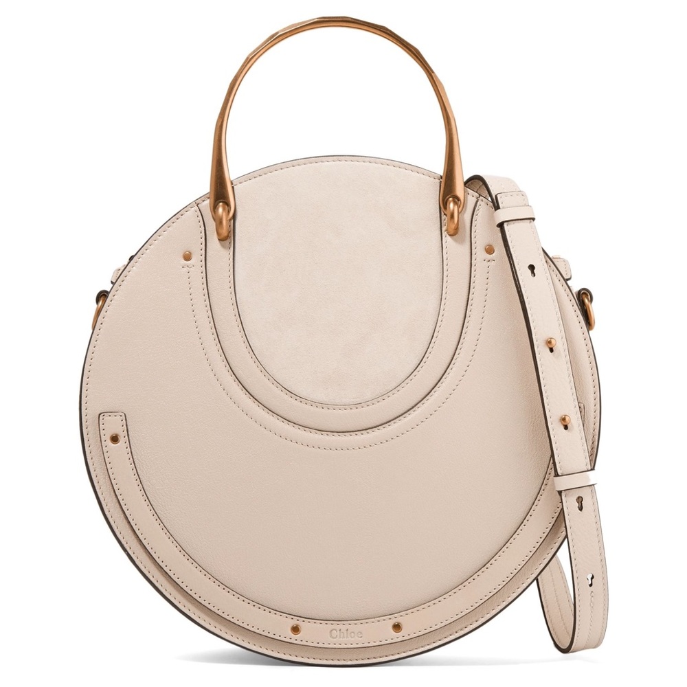 Chloé Pixie Large Suede & Leather Shoulder Bag NWT - Picture 2 of 16